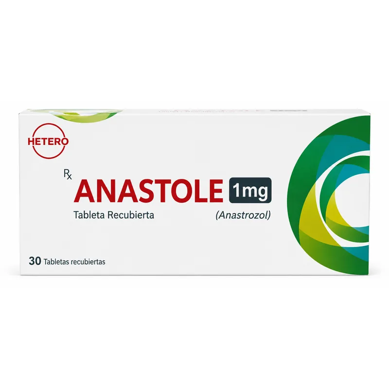 ANASTOLE — Anastrozol 1 mg — 30 tabletas recubiertas