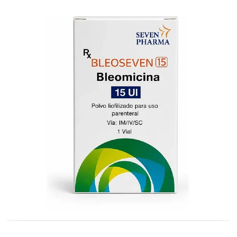BLEOSEVEN — Bleomicina 15 UI — 1 vial