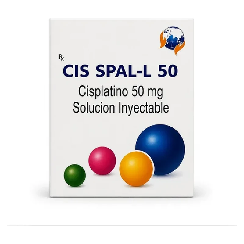 CIS SPAL-L 50 — Cisplatino 50 mg — Solución inyectable