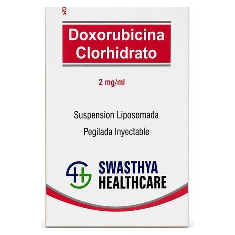 Doxorrubicina Liposomal Pegilada 2 mg/mL — Doxorrubicina liposomal pegilada 2 mg/mL — 1 vial (2 mg/mL)