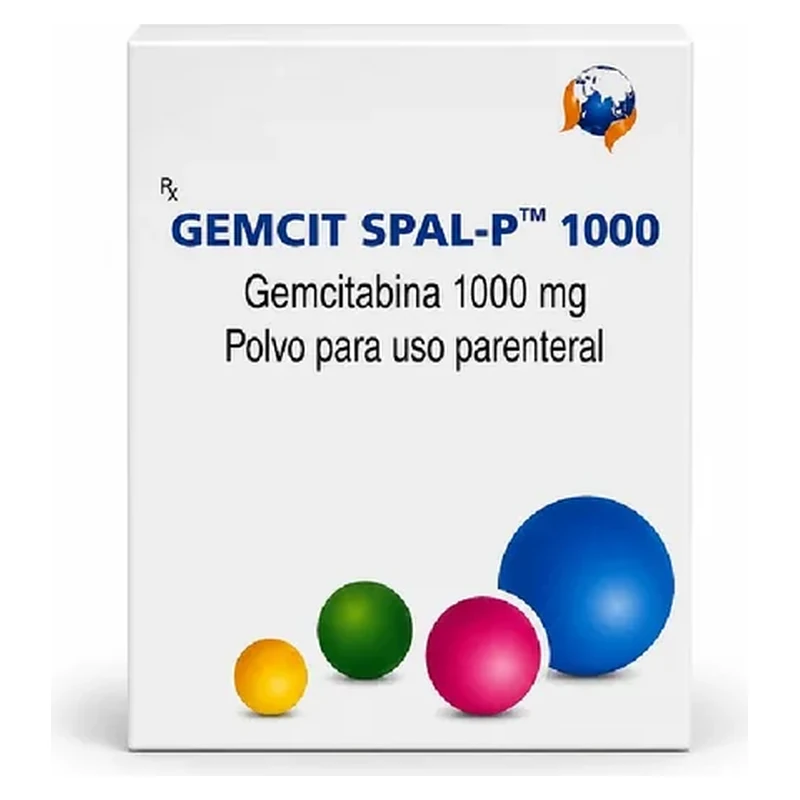 GEMCIT SPAL-P 1000 — Gemcitabina 1,000 mg — Polvo para uso parenteral