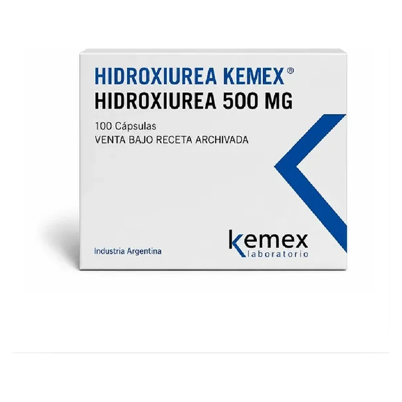 HIDROXIUREA KEMEX — Hidroxiurea 500 mg — 100 cápsulas · venta bajo receta archivada