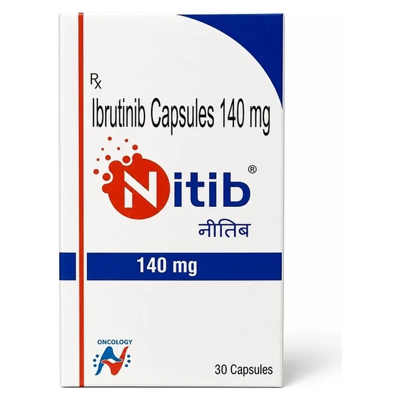 NITIB — Ibrutinib 140 mg — 30 cápsulas