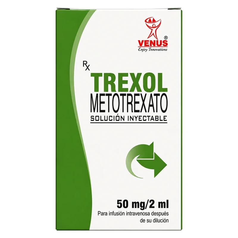 TREXOL — Metotrexato 50 mg/2 mL (25 mg/mL) — 1 vial de 2 mL